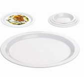 Talíř mělký club 31cm porcelán GUSTITO servírovací
